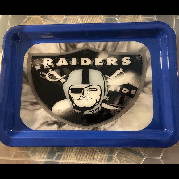 Raiders Rolling Tray - Picture 1 of 1